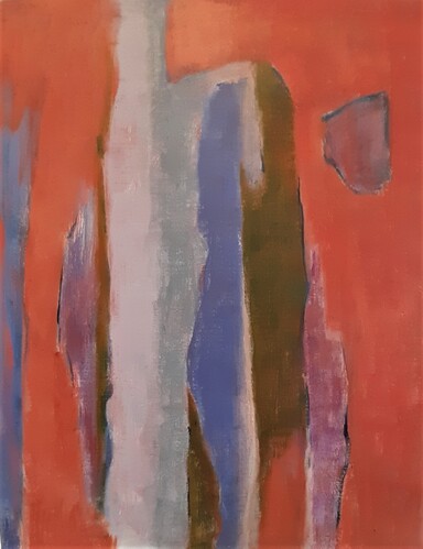 Balanseakt. 70x90cm