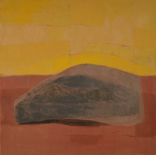 Tidlig morgen. 80x80cm. Solgt